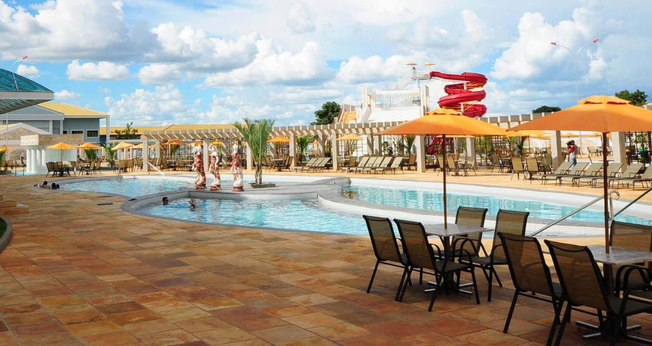 Cafe Ou Cafe E Almoco Lacqua Parque Aquatico 24 Horas Caldas Novas Exteriör bild